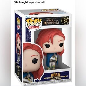 Funko Pop Animation Figure with Red and Blue Colors